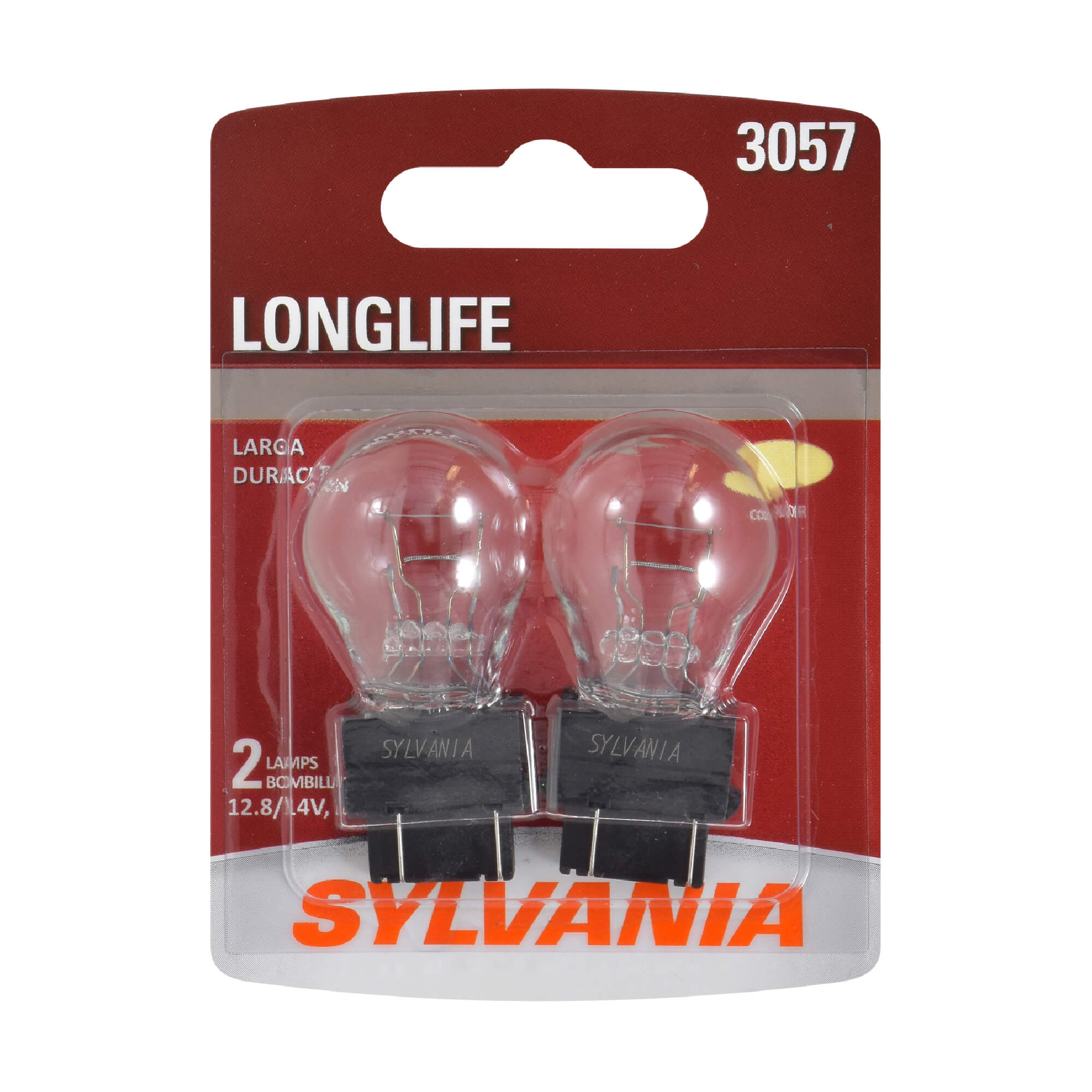 SYLVANIA 3057 Long Life Mini Bulb 2 Pack